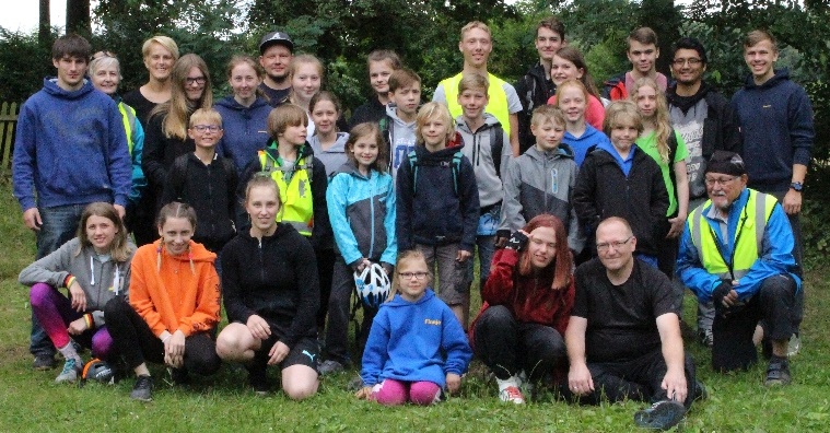 2018 06 22 Wochenendfreizeit Fahrradtour und Camping in Haltern Judoka Rauxel 003