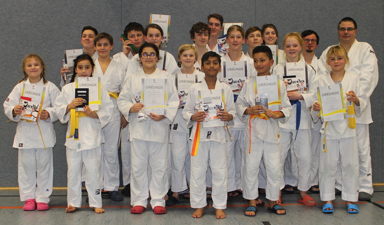 2019 12 19 Gürtelprüfung Judoka Rauxel